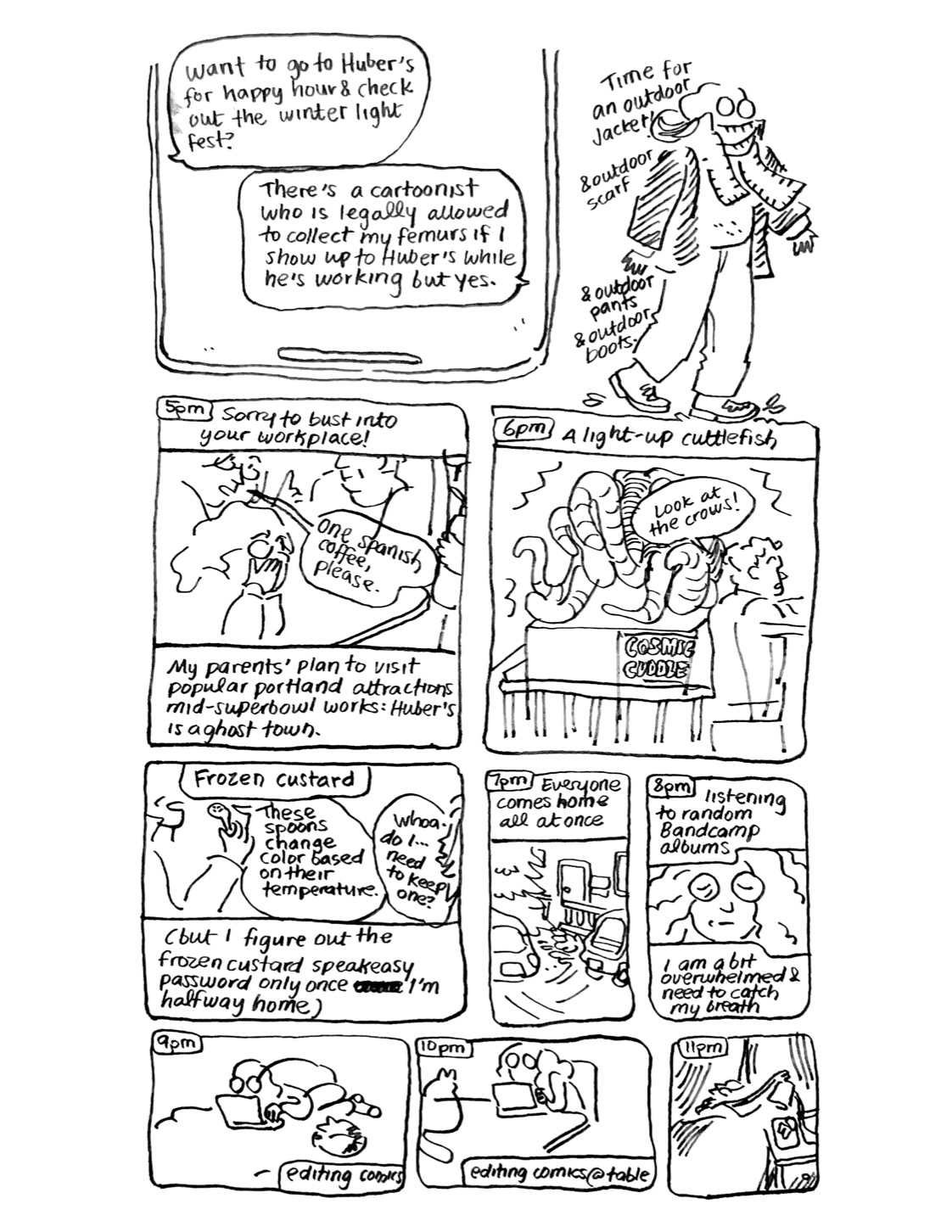 Daily comic