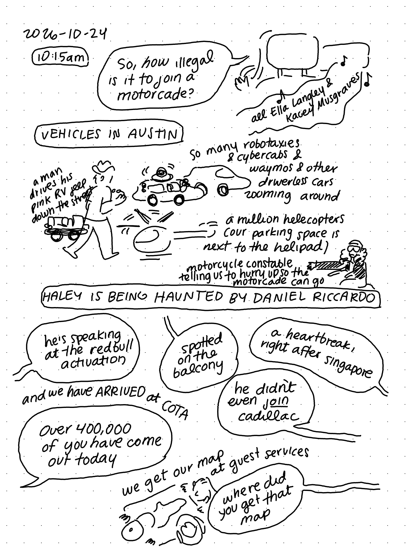 Daily comic